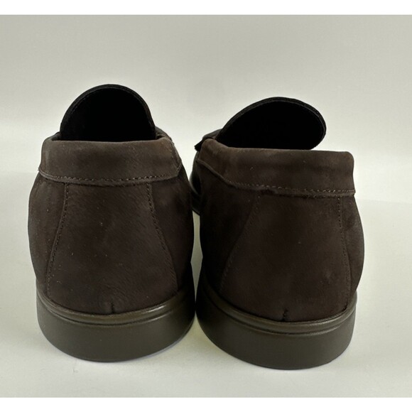 Charles Tyrwhitt Leather Loafer Driving Moc Toe Dark Brown Slip On Mens Size 11 main image 7